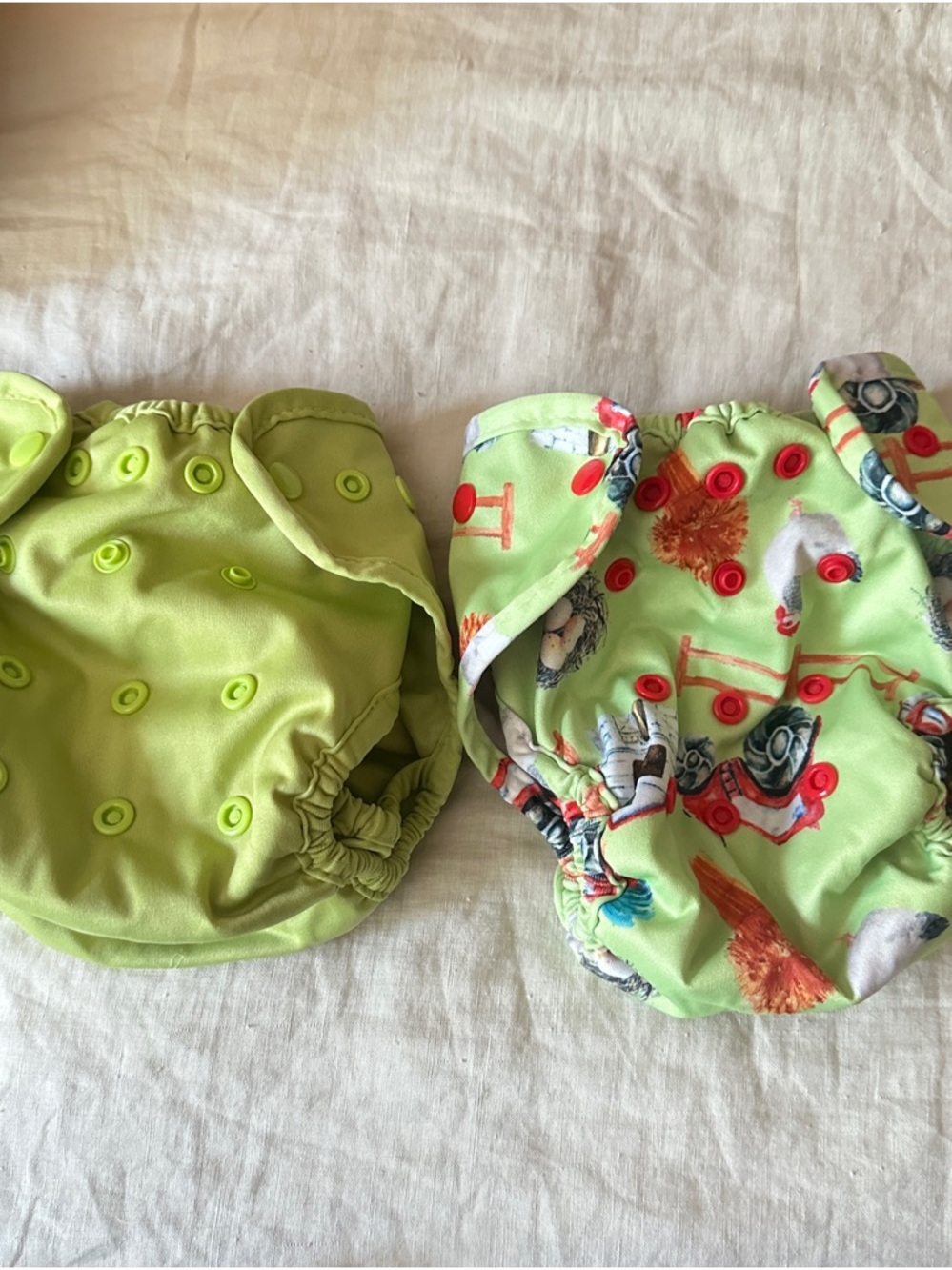Reusable Kids Diaper Cover - Blue - Picture 4 of 7